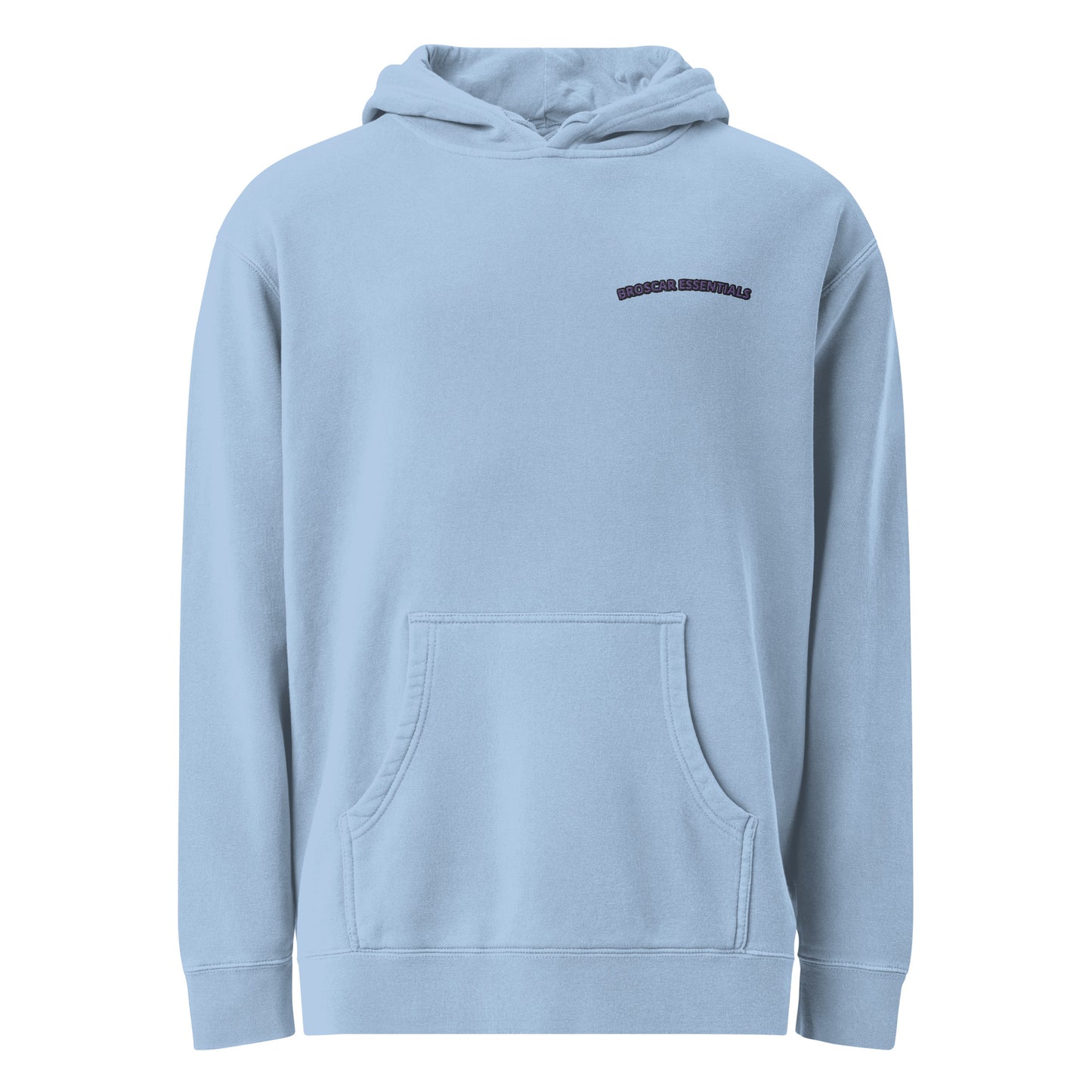 Unisex pigment-dyed hoodie