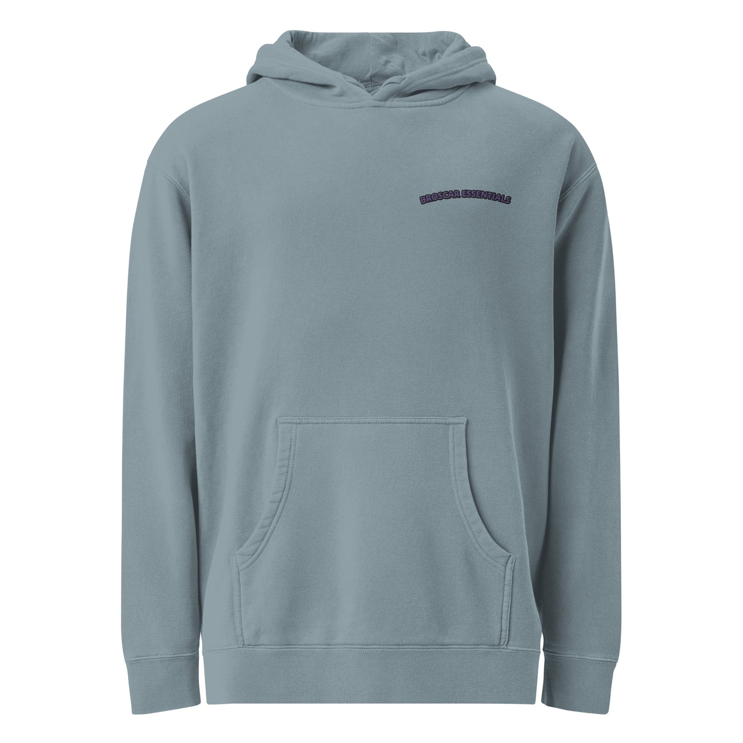 Unisex pigment-dyed hoodie